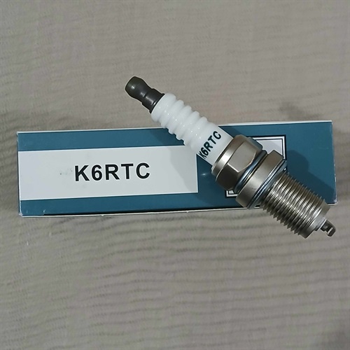 شمع خودرو تورچ (TORCH) کد K6RTC (تک پلاتین پایه کوتاه) – دست ۴ عددی