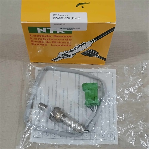 سنسور اکسیژن NTK ژاپن OZA632-SZ6 (  سیم متوسط_سوکت سبز رنگ   - سیم طوسی)ساژم  